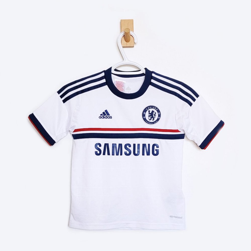 Adidas Chelsea Football Club Youth White Soccer Jersey - Size XS